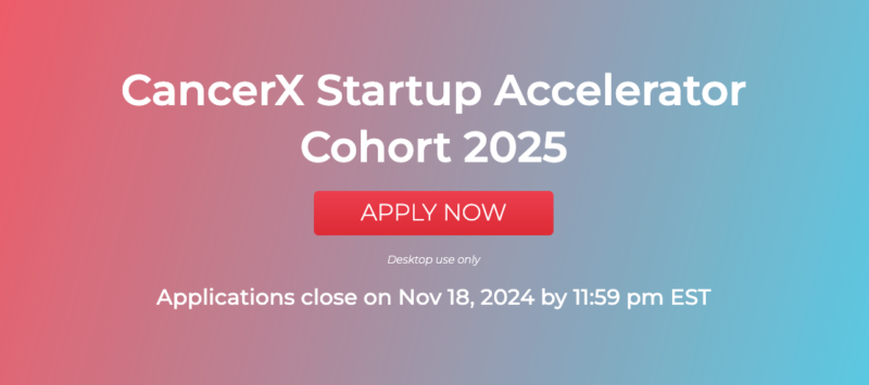 Applications Open for 2025 CancerX Accelerator – CancerX Moonshot